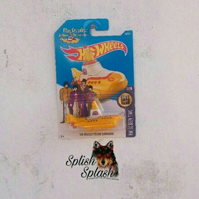 HOT WHEELS THE BEATLES YELLOW SUBMARINE "THE BEATLES"