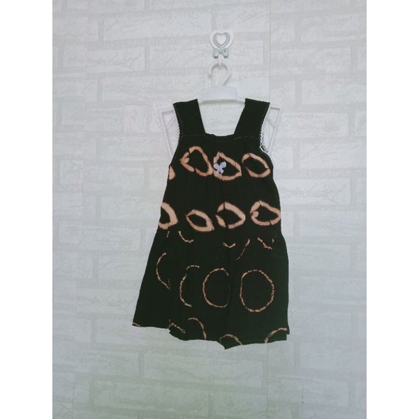 Dress Anak Katun Rayon size 1 s.d 2 thn