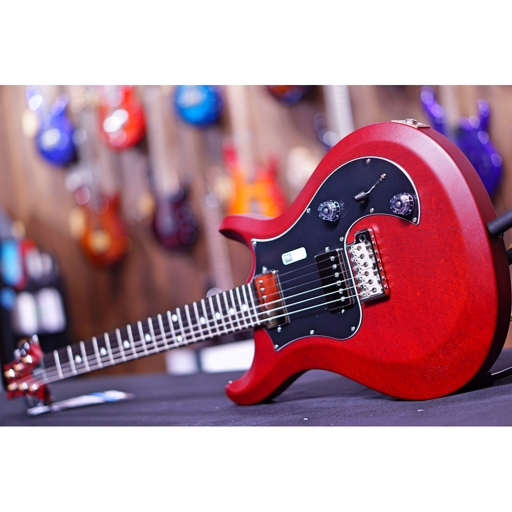 PRS S2 Satin Standard 22 Electric Guitar - Vintage Cherry S2050541