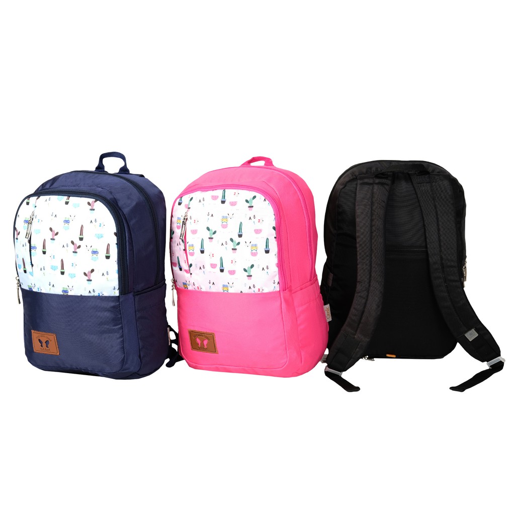 Genic A29344 Tas Ransel Remaja Bonus Cover Bag