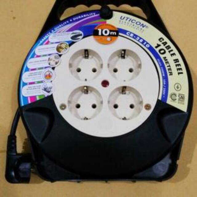 Uticon Cable Reel 10m 10meter 10 meter Bok Box Kabel