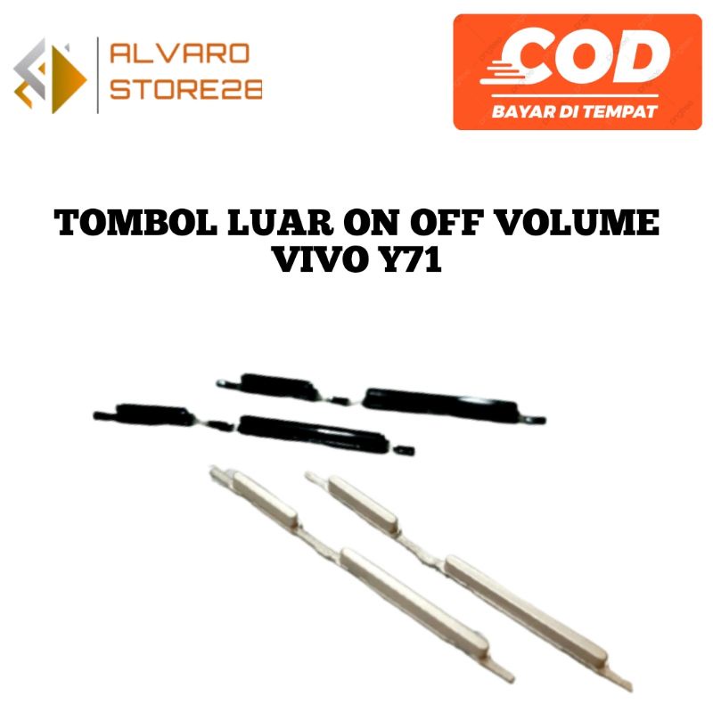 Tombol Power On Off dan Volume Luar VIVO Y71