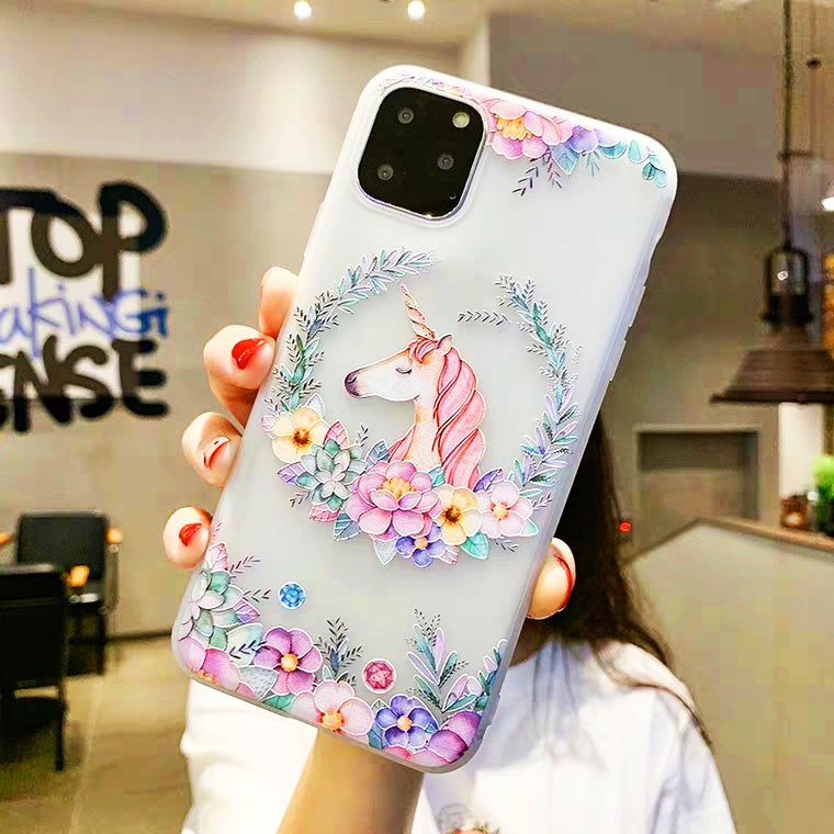 Soft Case Vivo Y91 Y93 Y95 Unicorn Flamingo