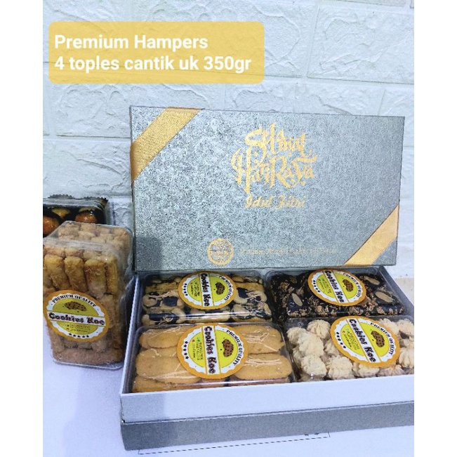 

Parsel Lebaran KueKering Premium 4Toples