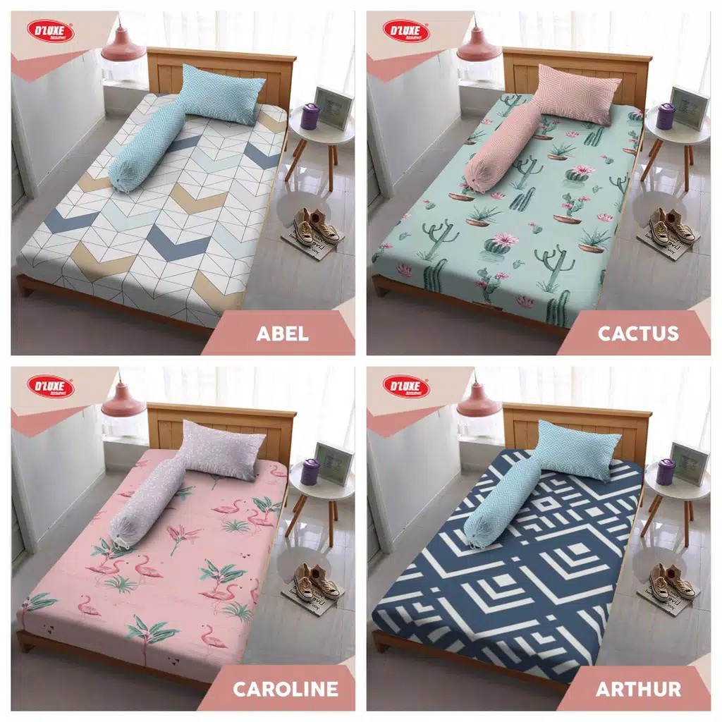 Sprei Deluxe Kintakun - Ukuran 120x200 T.30 / Sprei Murah