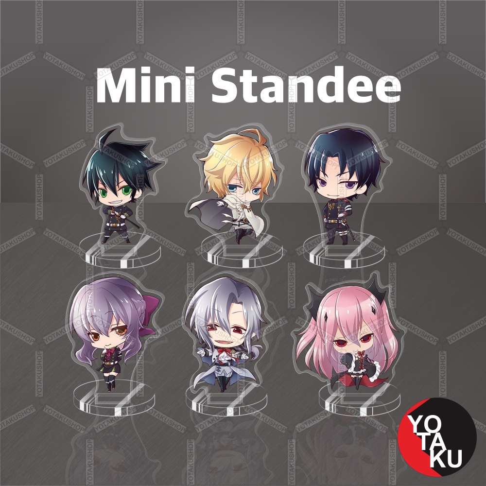 Mini Standee Figure Anime Akrilik Owari no Seraph MST147 Seri 1 YOTAKUSHOP
