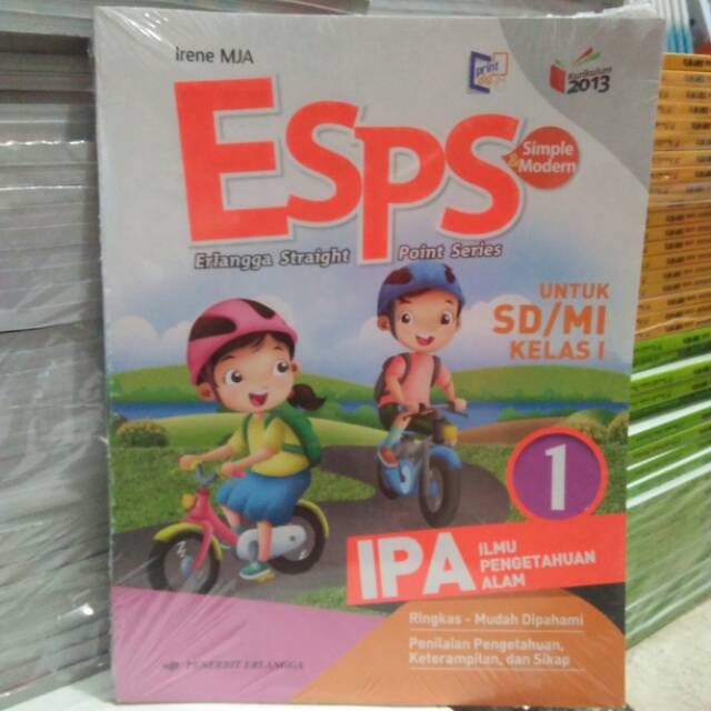 BUKU ESPS ILMU PENGETAHUAN ALAM KELAS 1 SD REVISI PENERBIT ERLANGGA