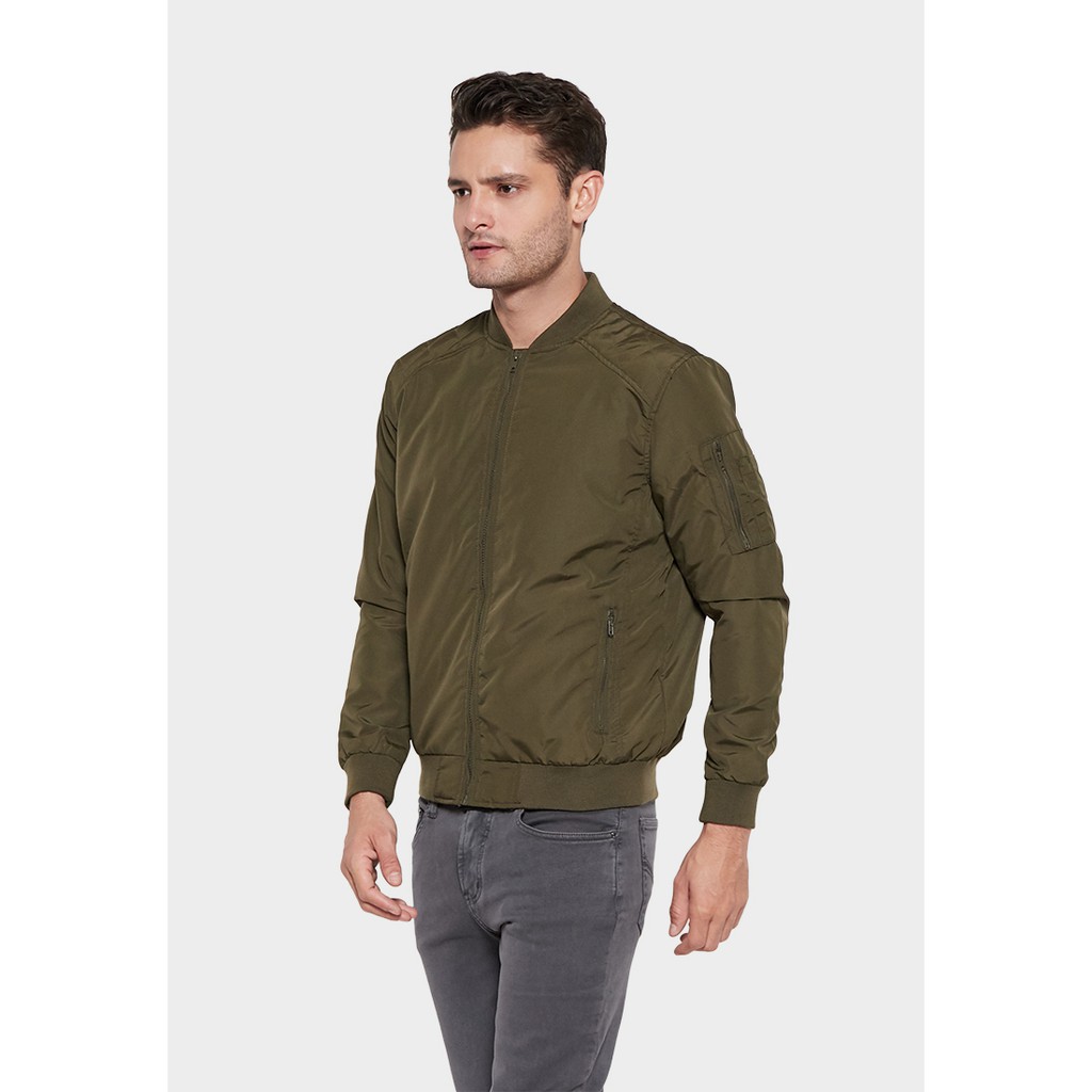 JBBoss Jaket Bomber 702 (Olive) / Ramayana Jatinegara