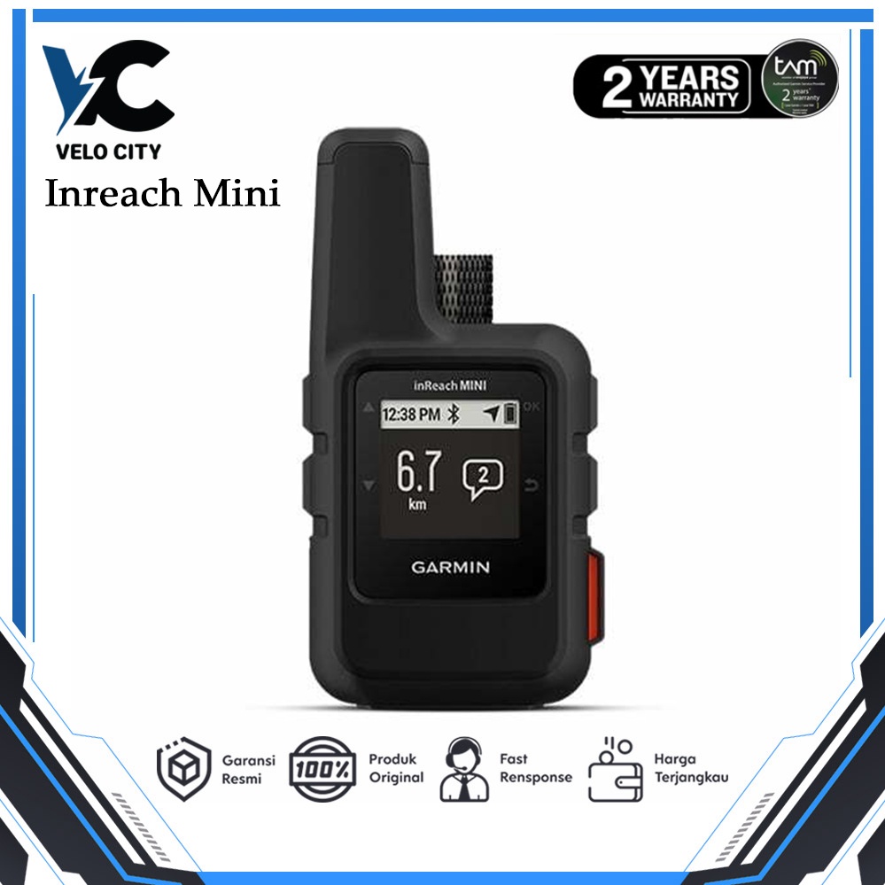 Garmin Gps inReach® Mini Black Original garansi Tam 1 Tahun