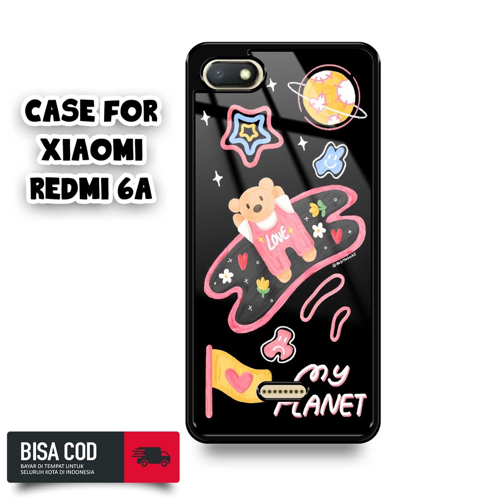 Case XIAOMI REDMI 6A - Casing XIAOMI REDMI 6A Terbaru Case [ BONEKA TEDDY BEAR ] Cassing Hp XIAOMI R