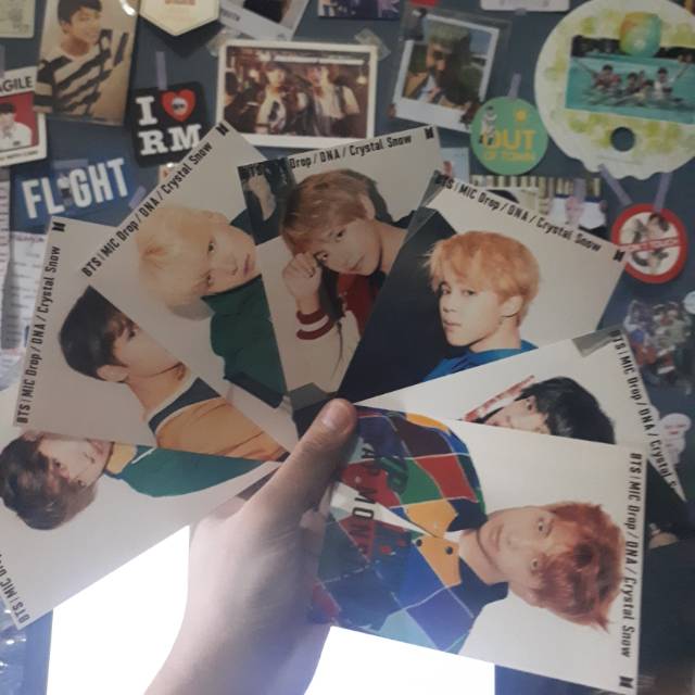 bts japan photocard