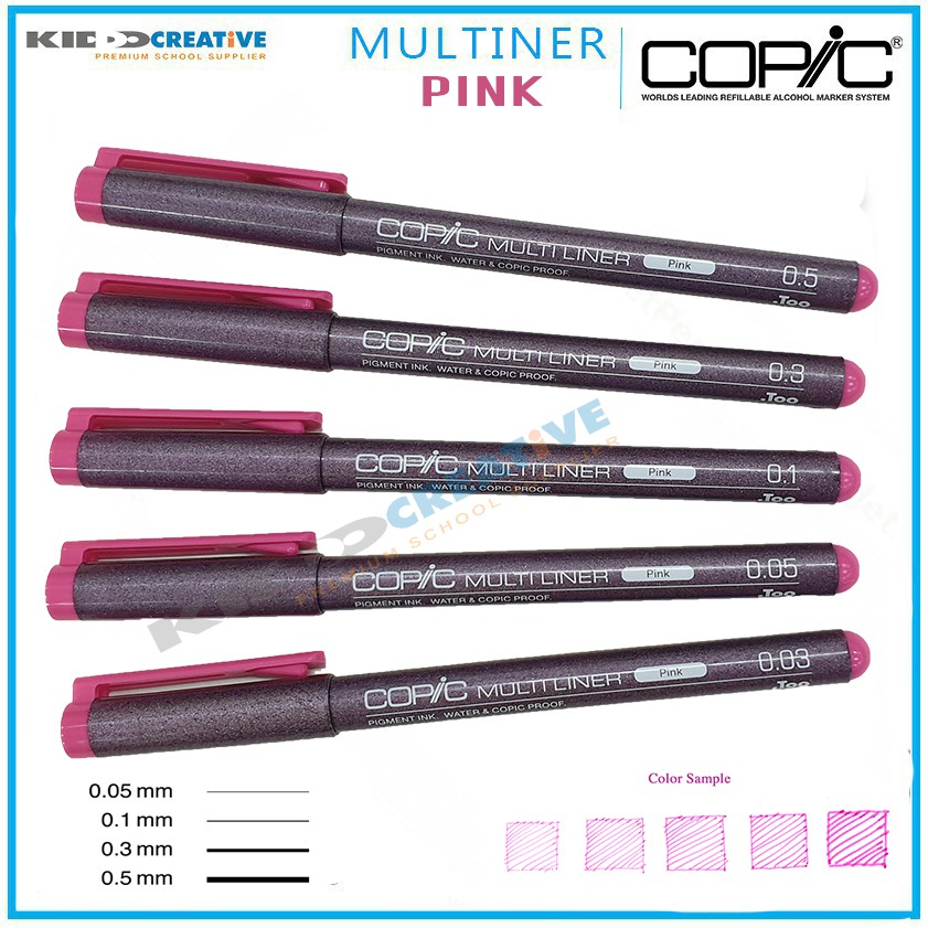 

COPIC INDIVIDUAL MULTILINER PINK