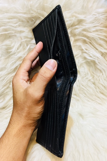 Dompet pria kulit asli model lipat biasa #dompetpria #domoetcwok #dompetkulit