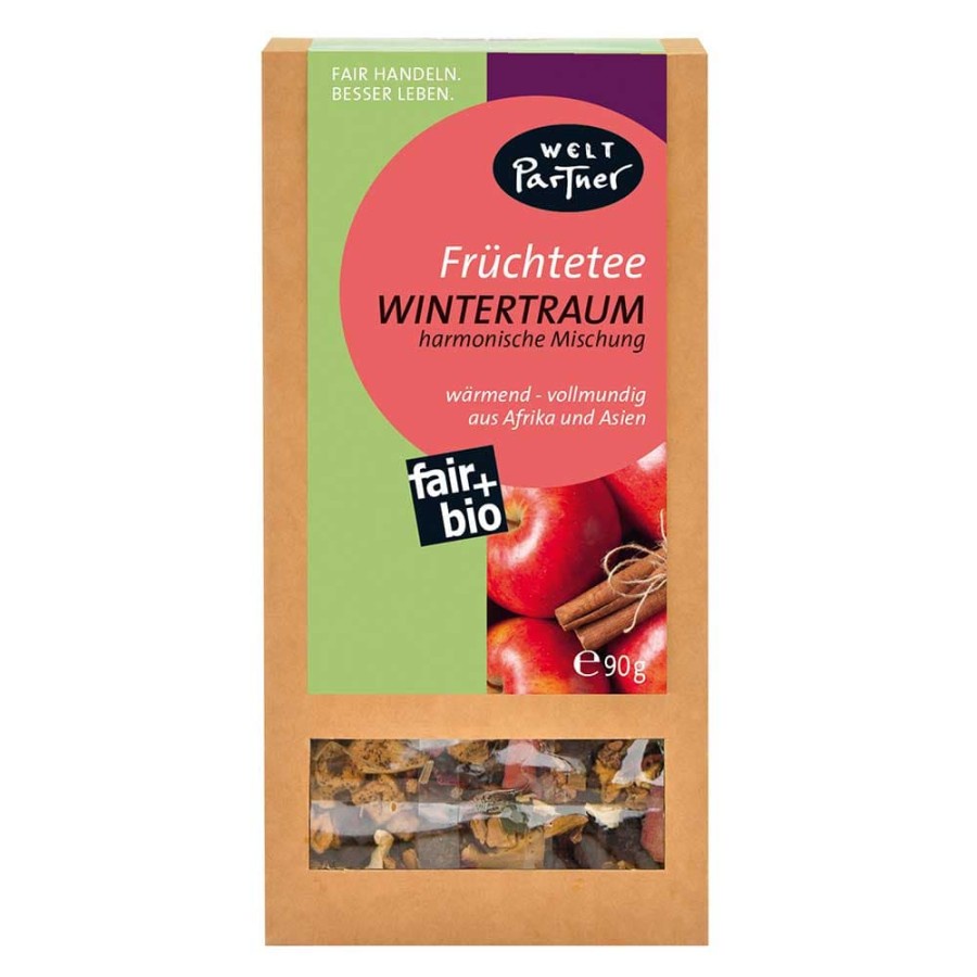 

Welt Partner Fair Trade ORGANIC Winter Christmas Spices Cinnamon Sweet Orange Flavored Herbal Tea Teh Herbal Natal