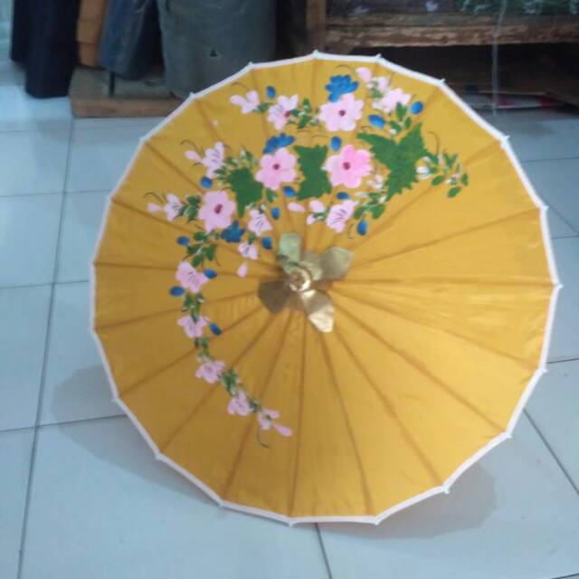 Payung geulis bahan kain uk. Tanggung