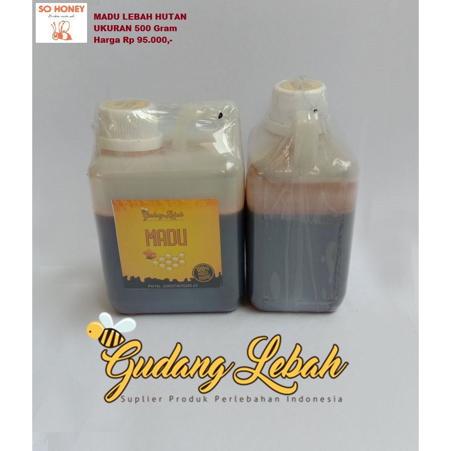 

MADU LEBAH HUTAN Uk. 500 Gram