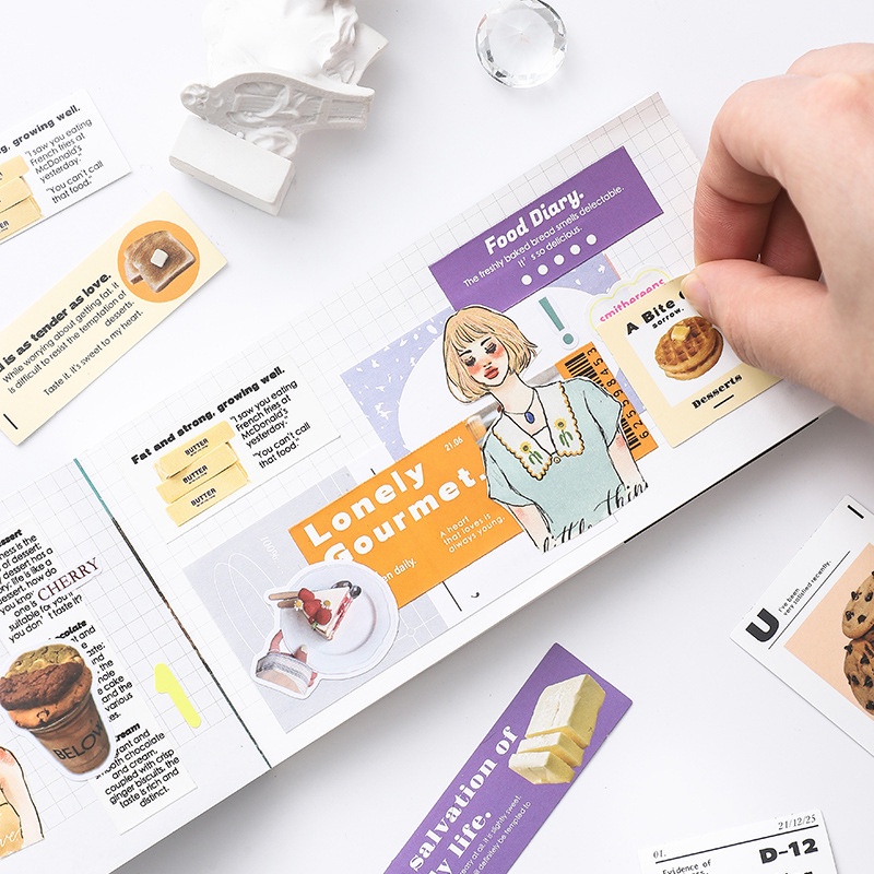 

[BC046] 20 PCS TIME TRAVELLER STICKER | BULLET JOURNAL