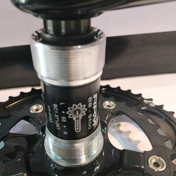 Crank Gear Depan Sepeda FSA Carbon K-Force Isis Drive 50-34t TANPA BB