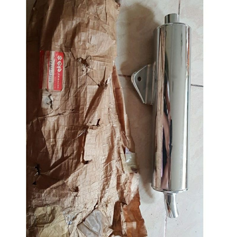silincer knalpot Suzuki rg rgr 150 rgr150 sprinter jumbo silinser Muffler knalpot asli ori new Japan