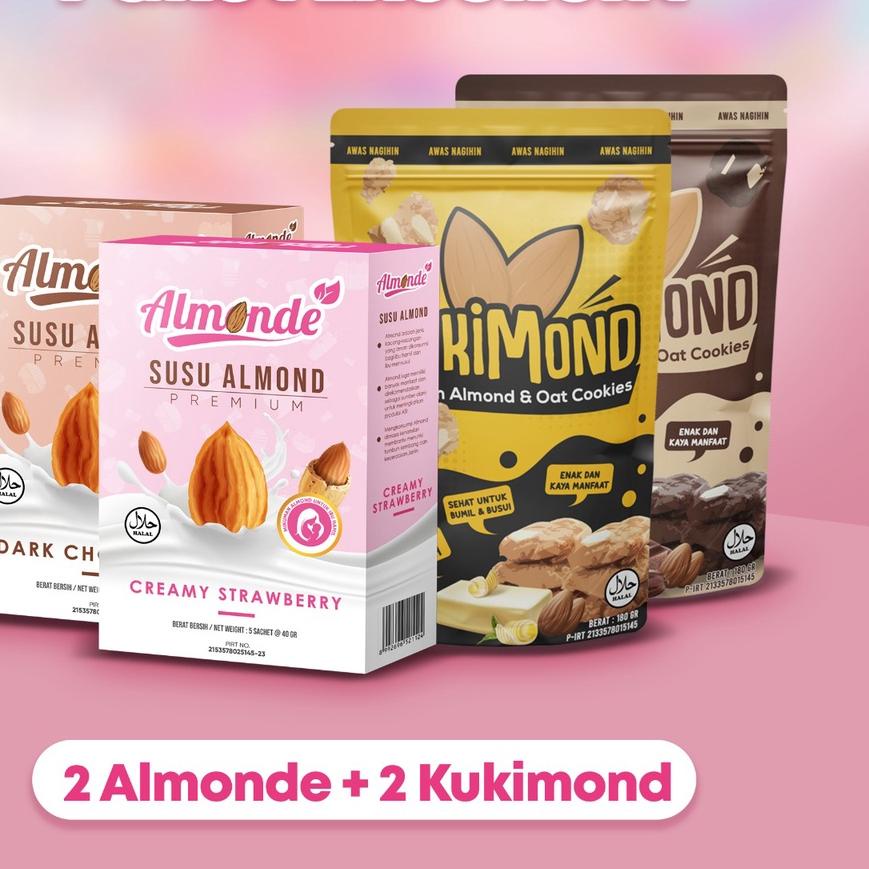 

❤[PROMO MURAH!!!]❤ PAKET EXCELLENT - 2 Almonde 2 Kukimond paling murah