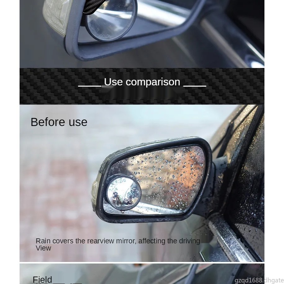 Eyebrow Pelindung Air Hujan Untuk Kaca Spion Mobil Toyota Camry Altis Vigo Fortuner Chr Vios Yaris