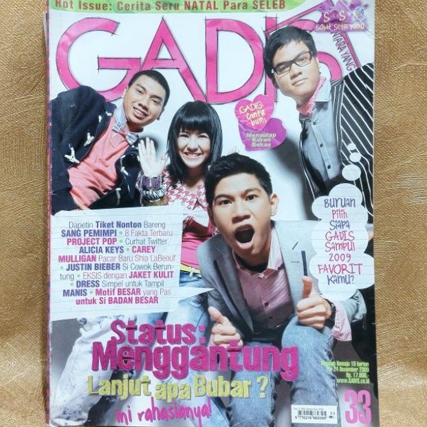 Majalah GADIS 15 - 24 Desember 2009