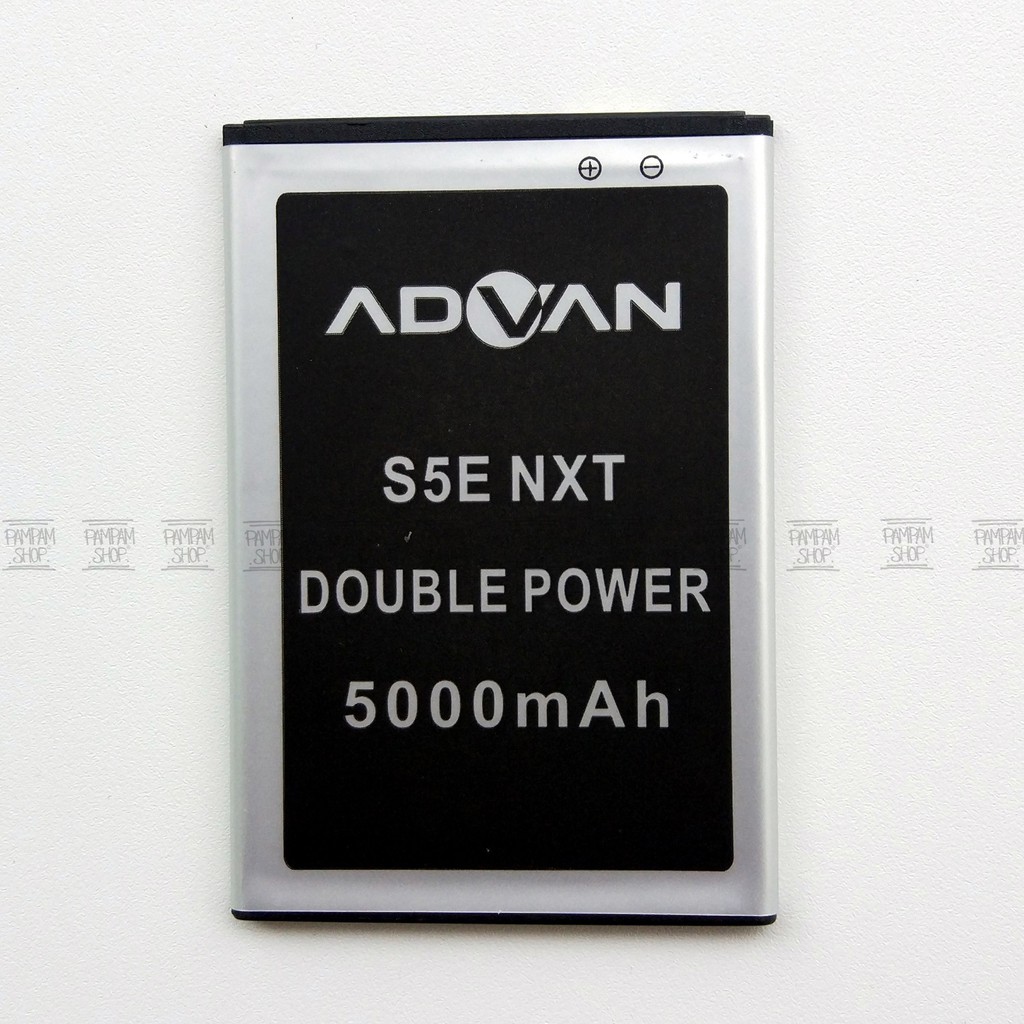 Baterai Advan S5E NXT Original Double Power Batre Batrai Battery Advance Dual HP