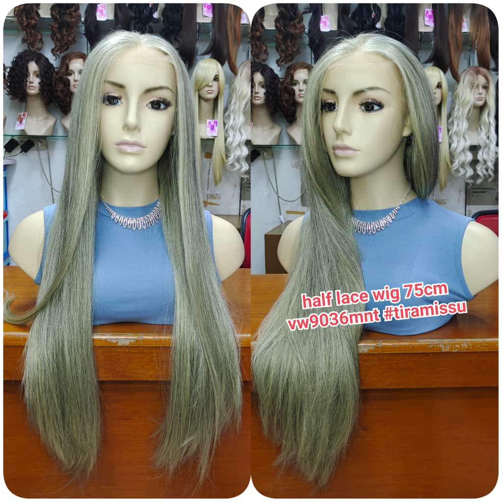 HALF LACE WIG VW 9036 / LACE WIG / HALFWIG