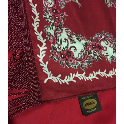 Sajadah arbain motif flora