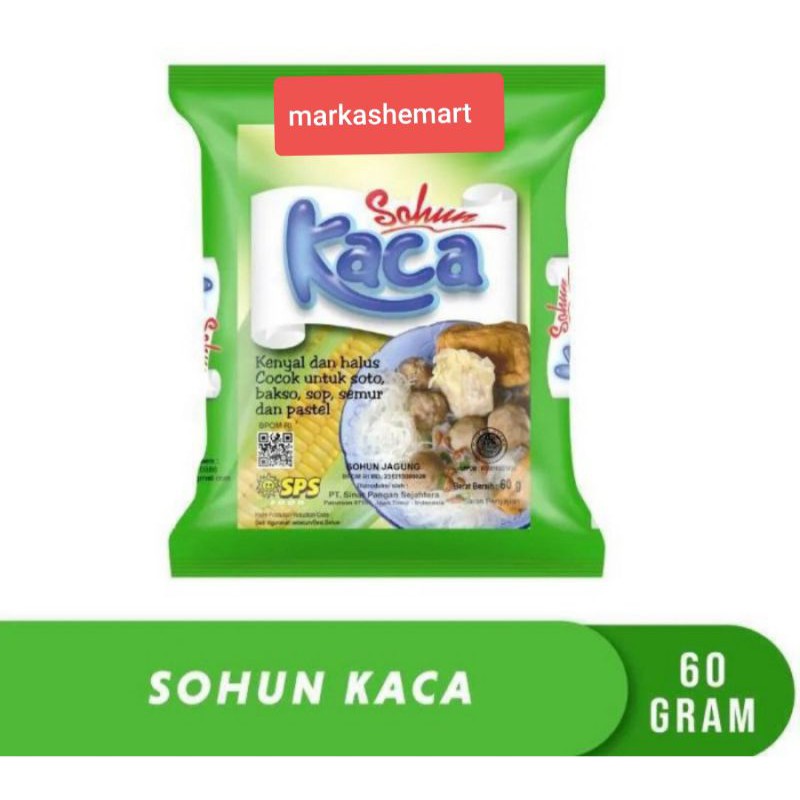 

Sohun kaca 60 gram