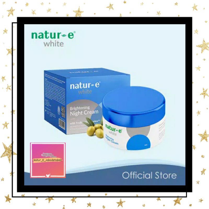 NATUR E WHITE SERIES NIGHT CREAM 30GR
