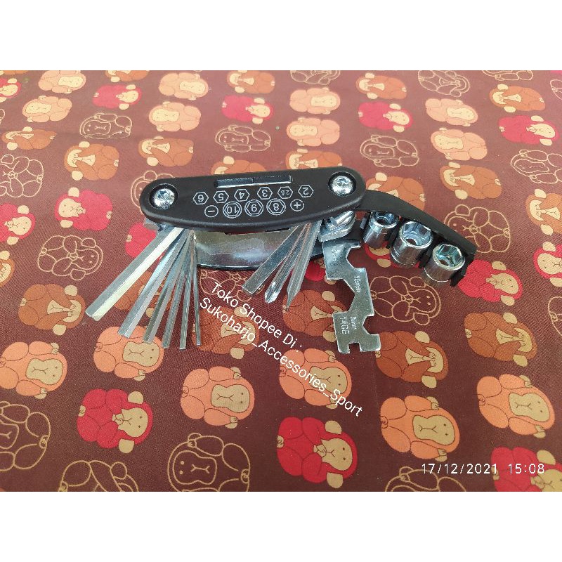 kunci lipat serba guna / kunci set