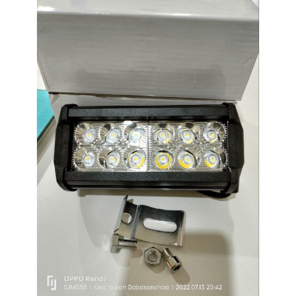 lampu tembak led 12mata variasi