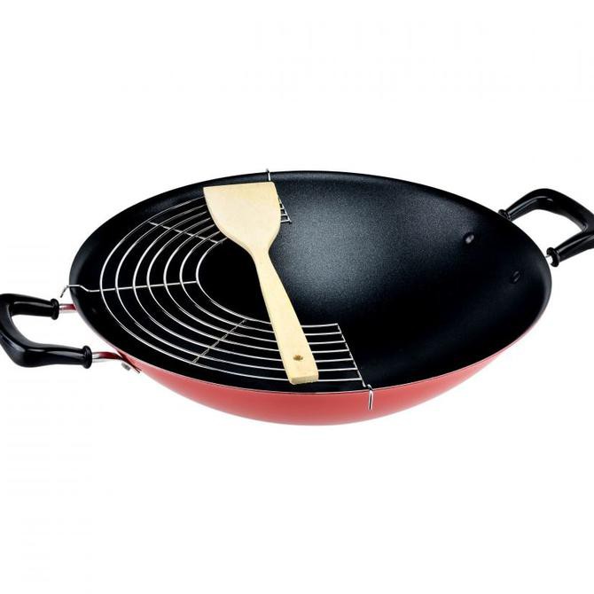 Maxim Wajan & Tutup Chef 40 Cm Teflon / Kuali Anti Lengket Funan.Digitalife