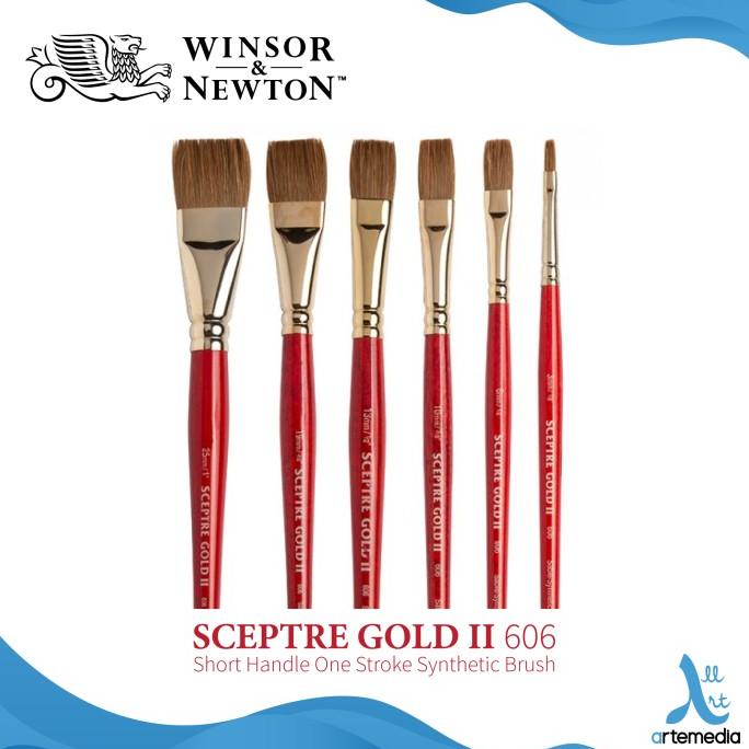 

Kuas Lukis Winsor & Newton Sceptre 606 One Stroke Mix Brush Sh Terbaru