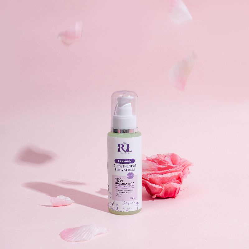 RL GLOW Premium Night Body Serum Whitening Pemutih Badan Aman BPOM