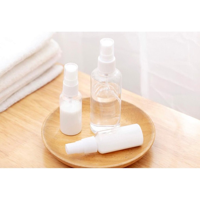 UNNISO - Botol Spray 100 Ml / Botol Plastik Transparan 100 Ml