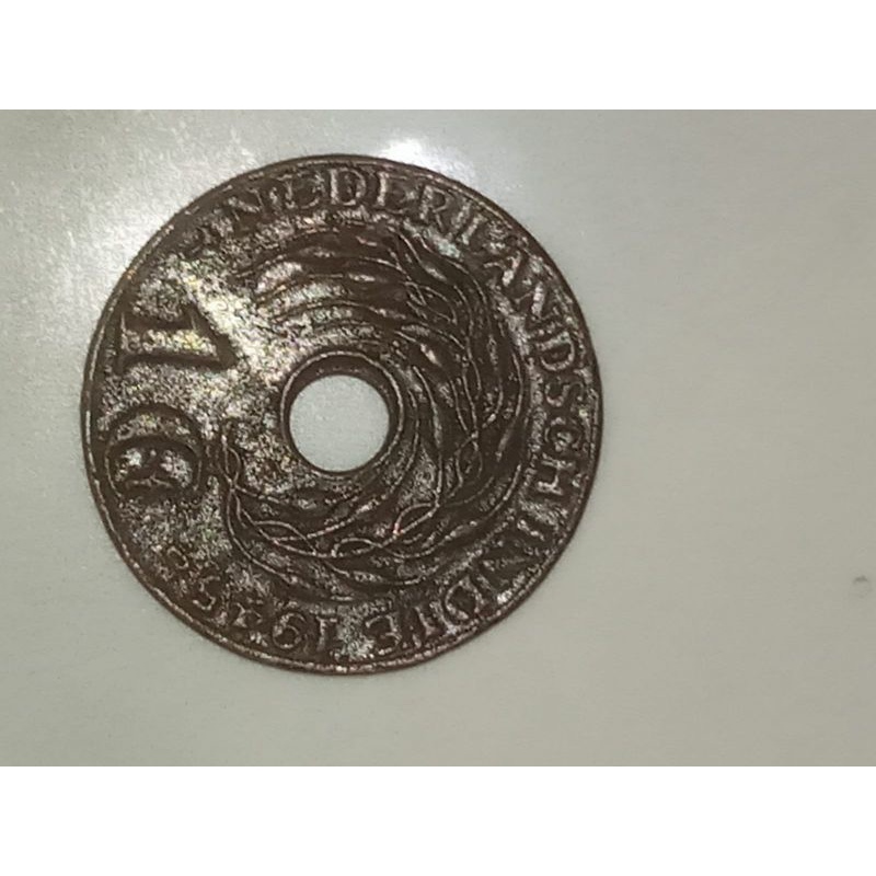 Koin error Nederland indie 1 cent sesuai poto Rp22.500