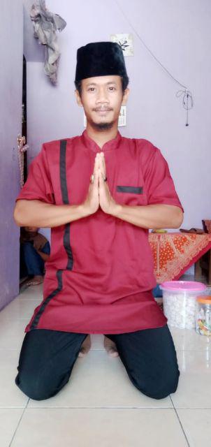 Baju Gamis Nibras Sarimbit Couple Kapelan Seragam Lebaran