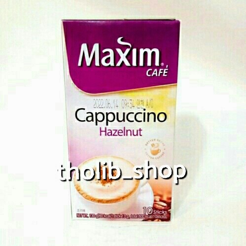 

MAXIM CAFE CAPPUCCINO HAZELNUT 130 GR
