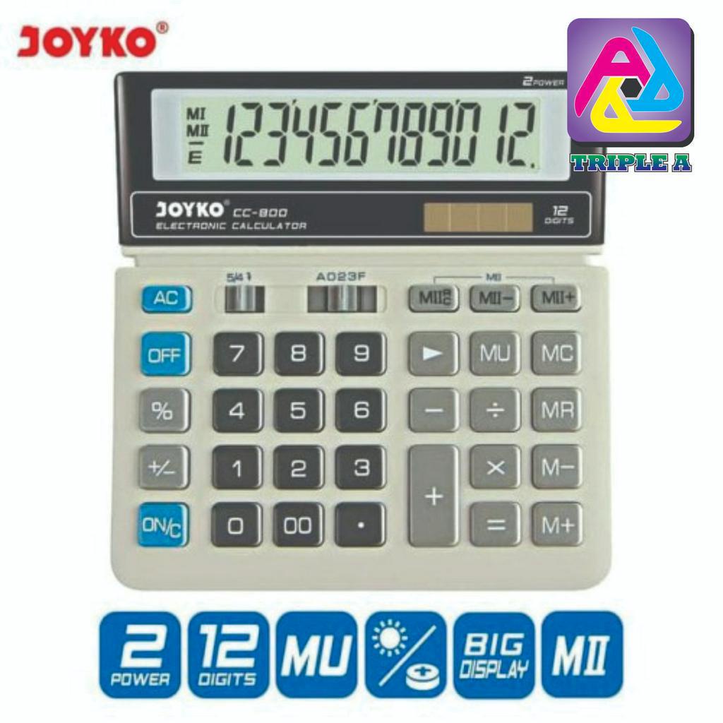 

Calculator Kalkulator Joyko CC-800 12 Digits