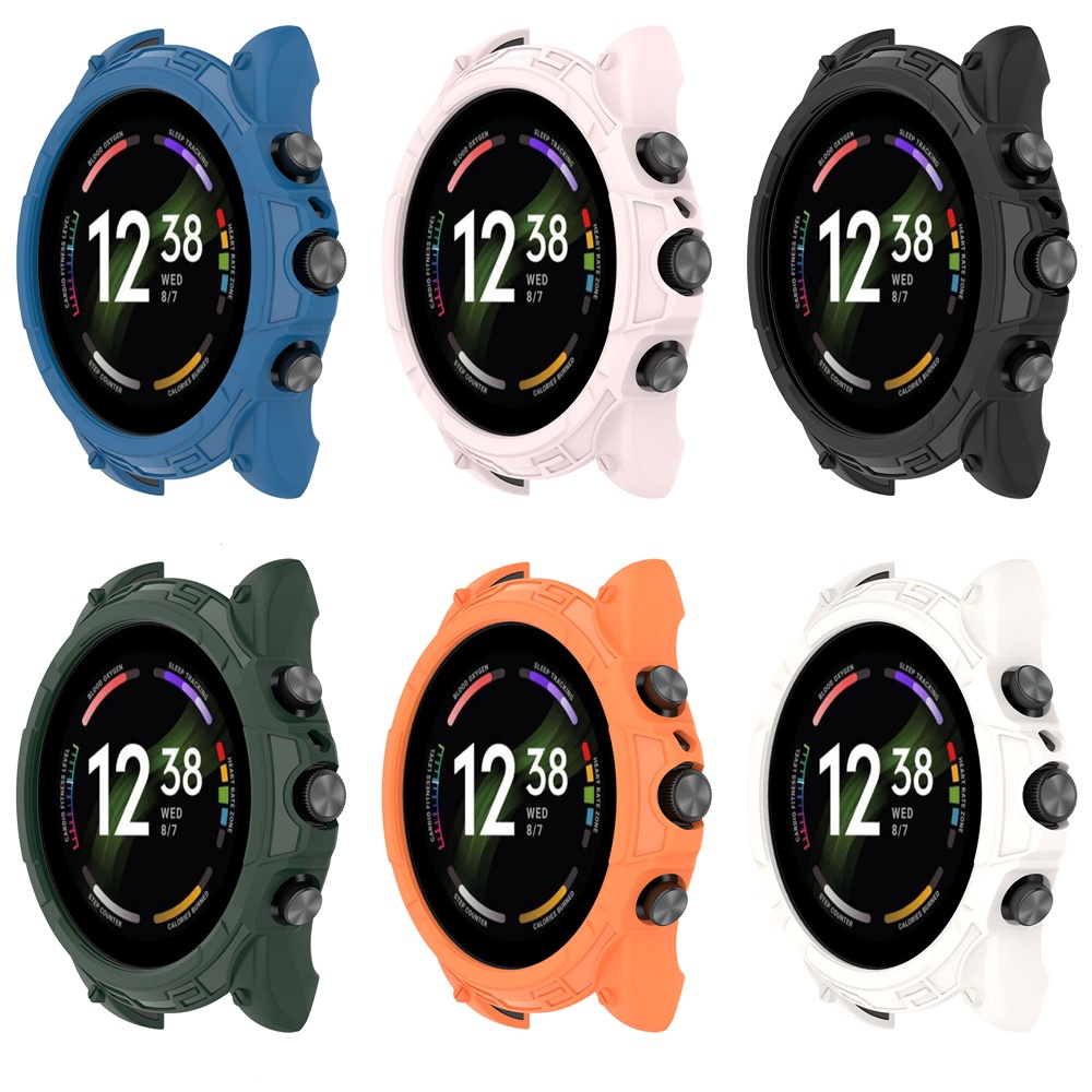 Bumper Case Pelindung Smartwatch Fossil Gen 6 42MM 44MM Bahan Silikon Untuk Gen6