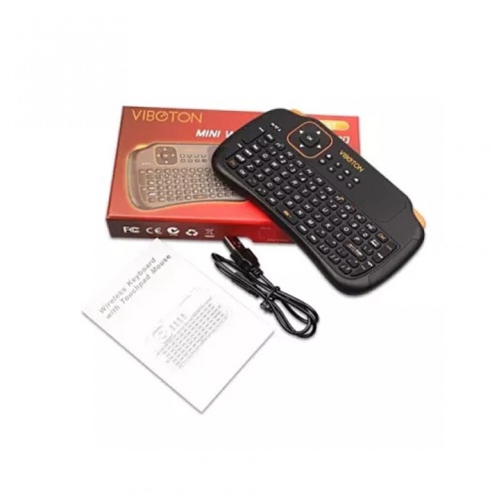 VIBOTON S1 Mini 2.4GHz Wireless Smart Keyboard Air Mouse