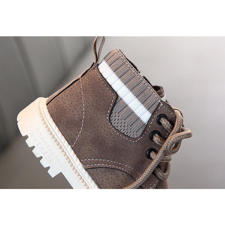 CHUBBI 47 Sepatu Boot Marting Anak Laki Leather Suede