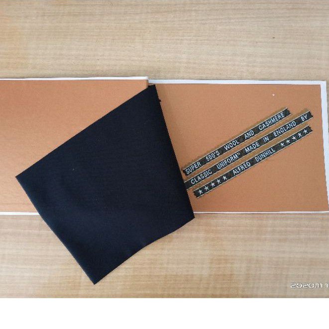 Bahan Kain Tr Katun Semi Wool Warna Hitam Shopee Indonesia