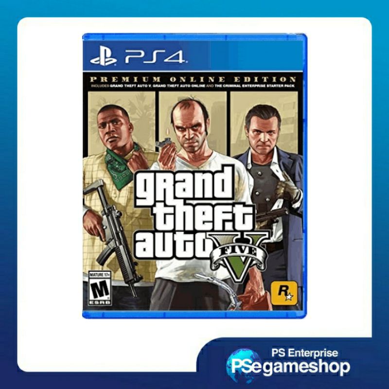 Ps4 Grand Theft Auto V Edit Premium / Region 3