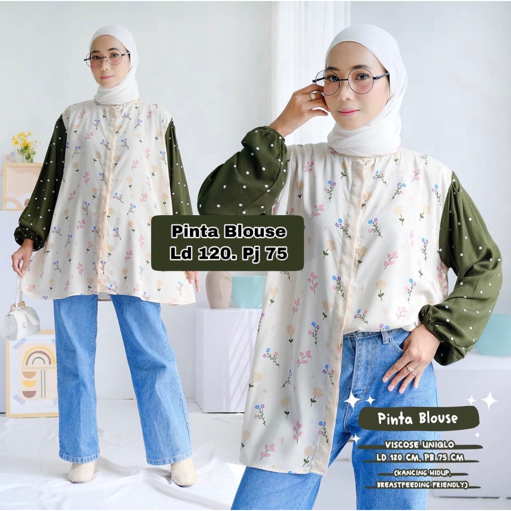 BLOUSE RAYON BUSUI - ATASAN KEMEJA KOMBI KATUN OVERSIZE JUMBO - DELNA ERZATA SEHIKO VELVE SINDIVA SINDIKA SINDIA BIFLIA ALINS DAVADIV MIKU ALDONA DILRA GHAFFA PINTA-PINTA