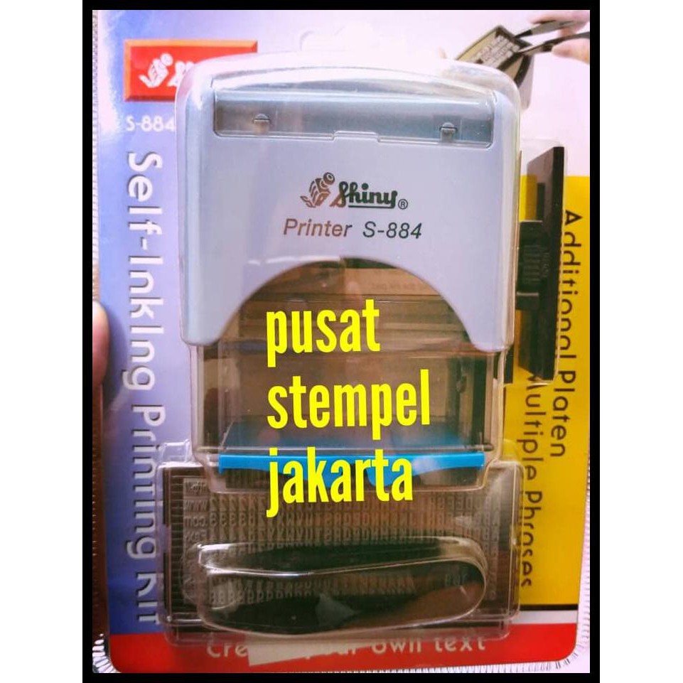 

Ready Stock Stempel Shiny S884 (Printing Kit)
