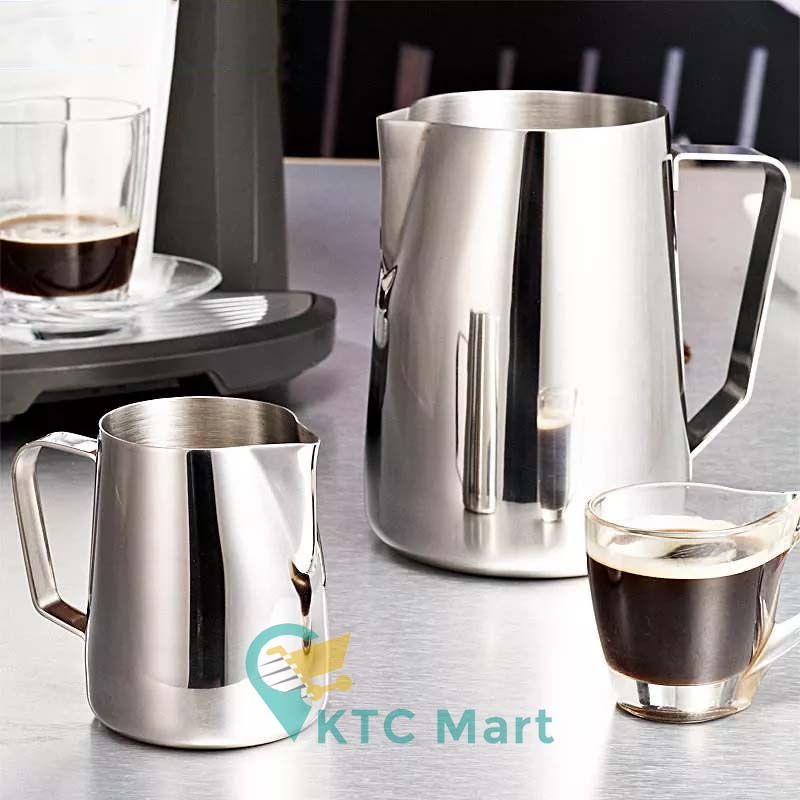 KTCmart - SUS 304 Milk Jug Kopi Cappucino Latte Art Jug Stainless Espresso Teko Pitcher Barista Cangkir