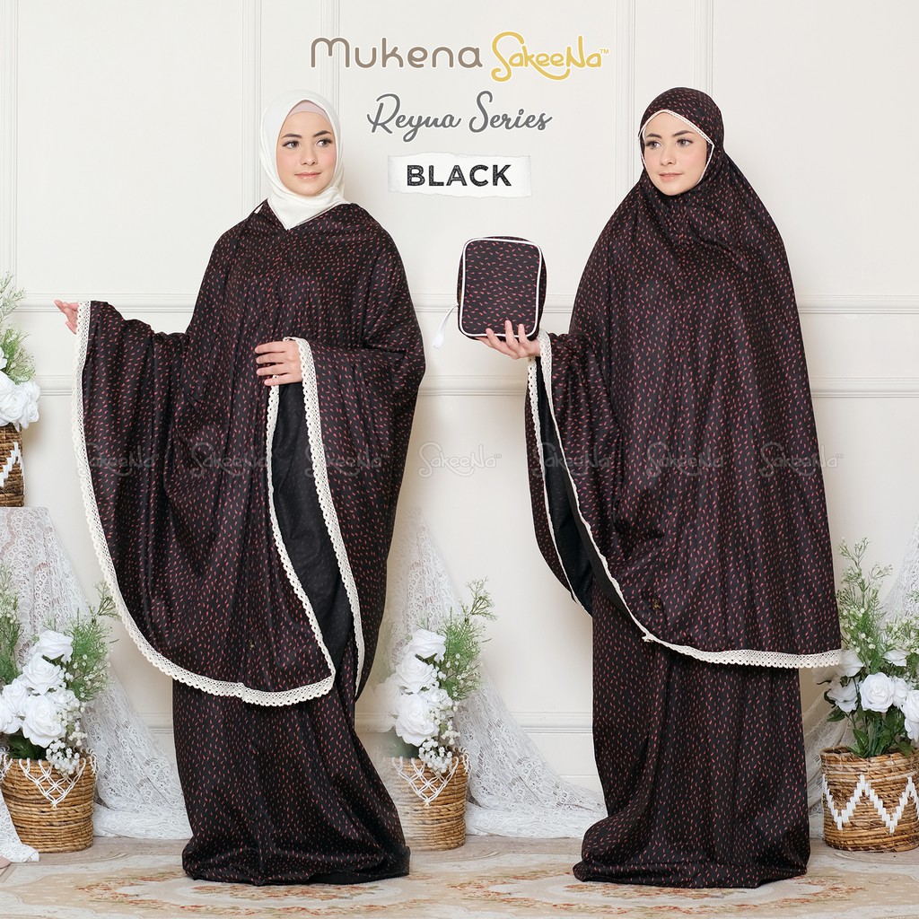 MUKENA SAKEENA - Reyna Series 2 in 1 Katun Jepang